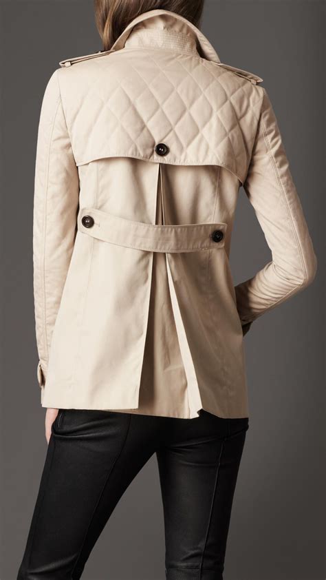 burberry womens trench coats short sleeve|Burberry oversized wool trench coat.